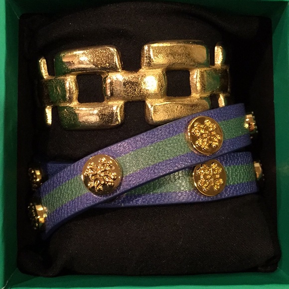 Rustic Cuff Bracelet Set - Picture 2 of 3